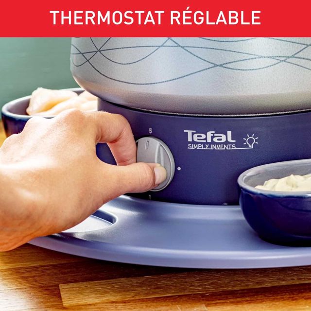 Tefal appareil à fondue simply invents ef351412
