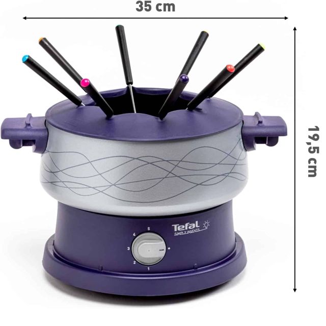 Tefal appareil à fondue simply invents ef351412