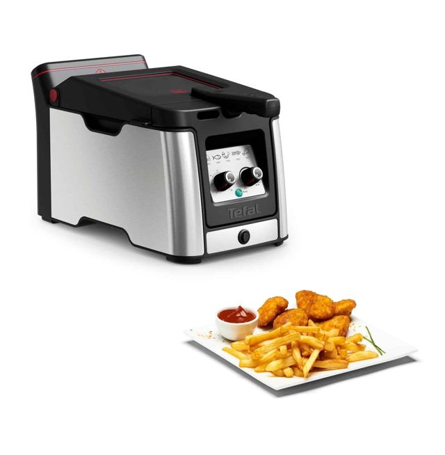 Tefal airfryer friteuse à l'huile clear duo 3.5L fr600d10