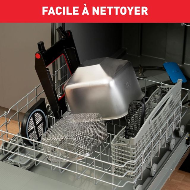 Tefal airfryer friteuse à l'huile clear duo 3.5L fr600d10