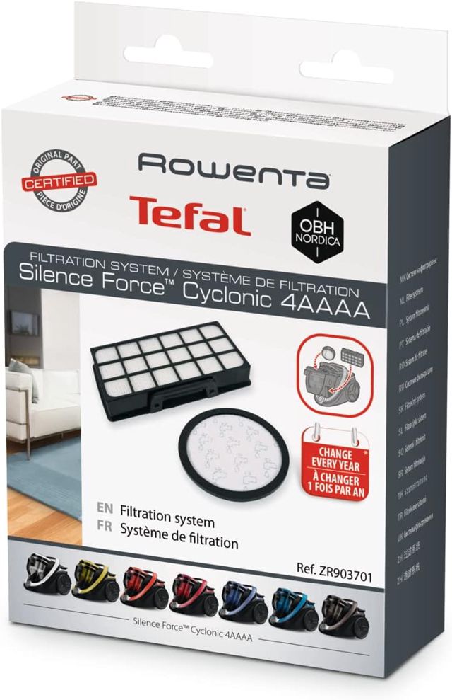 Rowenta kit de filtration aspirateur ZR903701 (pièce)