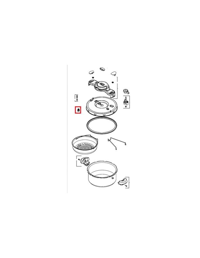 Seb soupape de sécurité cocotte SS-1530000226 (pièce)