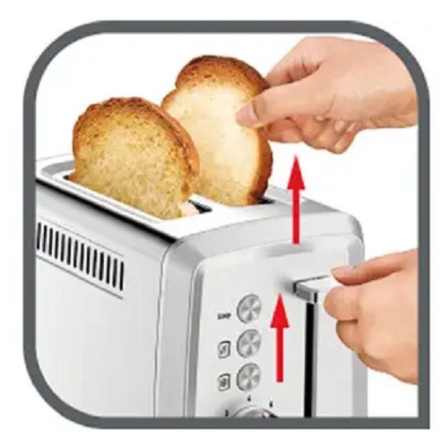 Tefal grill pain inox 850W TT321D10