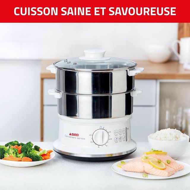Seb cuiseur vapeur convenient inox VC145100