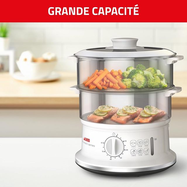 Seb cuiseur vapeur convenient inox VC145100
