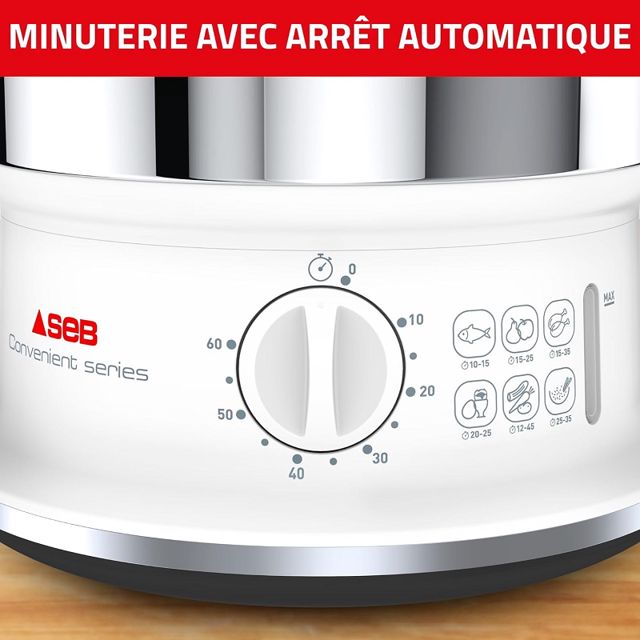 Seb cuiseur vapeur convenient inox VC145100