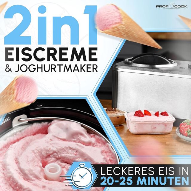 ProfiCook yaourtière et sorbetière PC-ICM 1268
