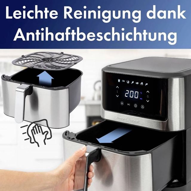 ProfiCook friteuse acier inoxydable PC-FR 1269 H
