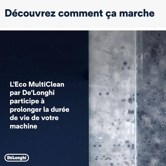 Delonghi nettoyant cafétiere eco multiclean DLSC550 (pièce)
