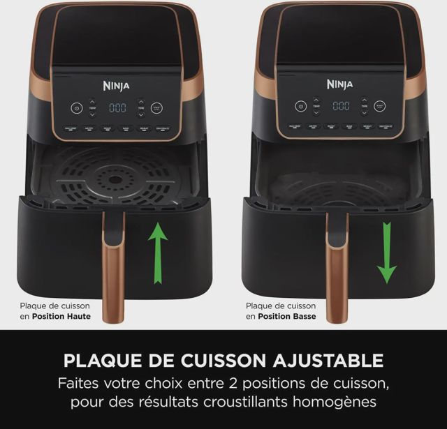 Ninja friteuse air fryer max pro AF180EUCP 6.2 L