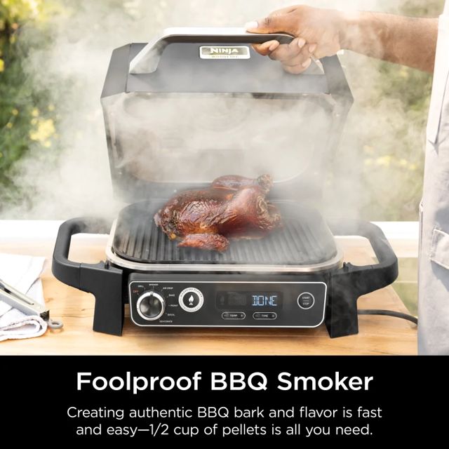 Ninja woodfire barbecue et fumoir d'extérieur OG701