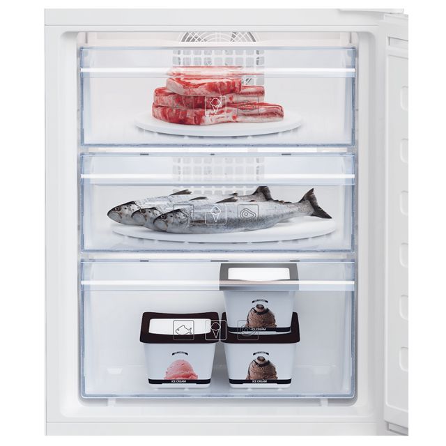 Beko réfrigérateur combiné intégrable BCNA306E3SN