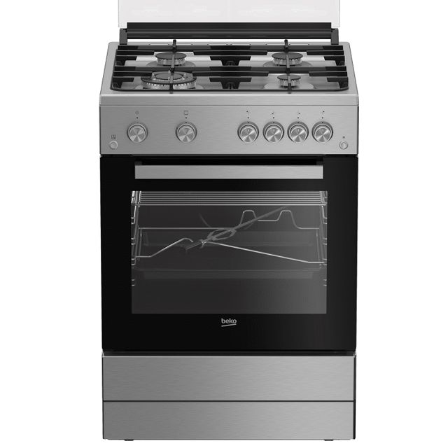 Beko cuisinière pose libre gaz 60cm FSGT61121DXL
