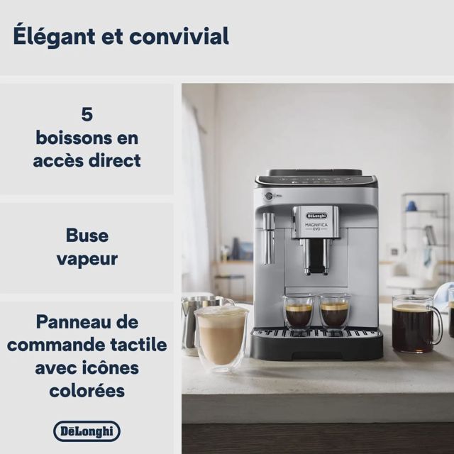 Delonghi cafetière magnifica evo ECAM290.81.TB oikoi