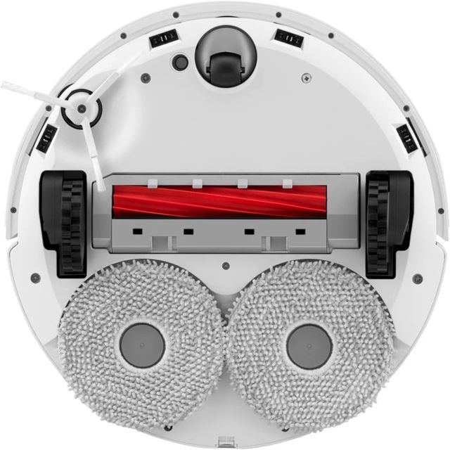 Roborock Qrevo robot aspirateur station multifonction blanc