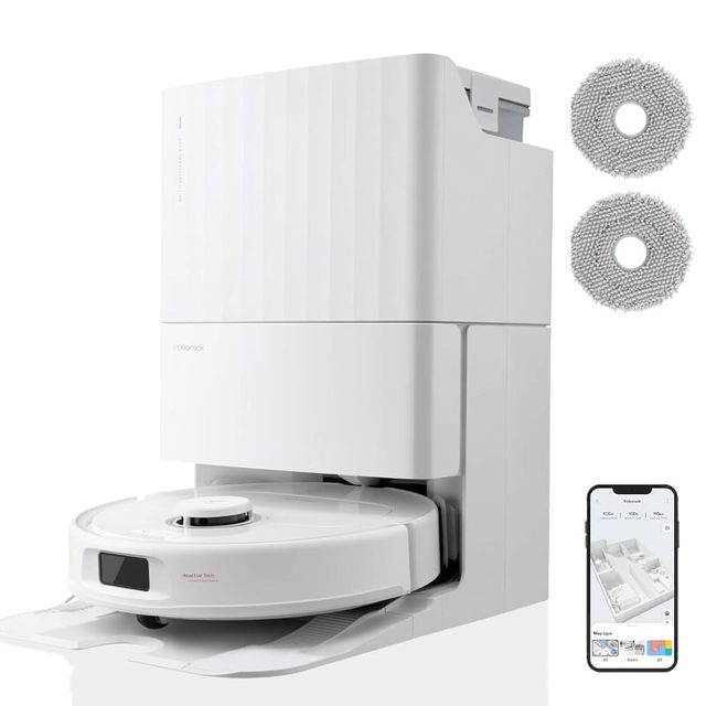Roborock Qrevo Pro aspirateur robot blanc