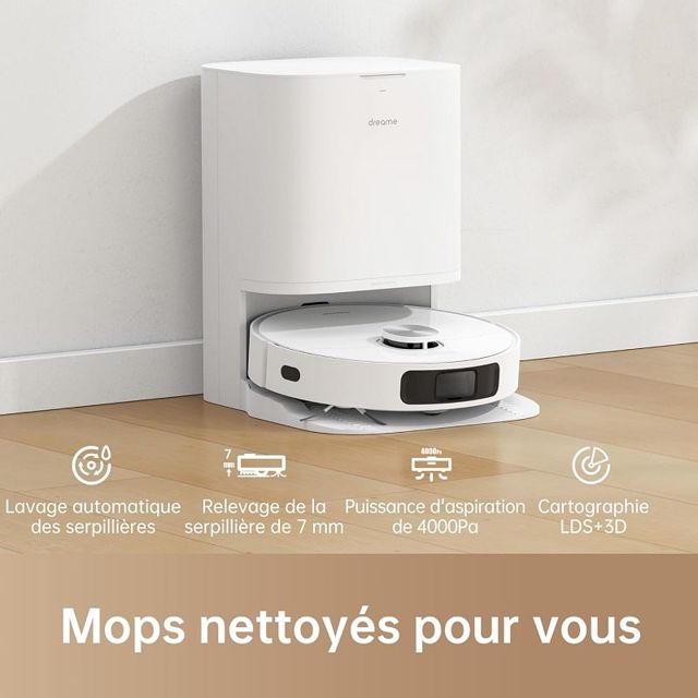 DreameBot L10 Prime robot aspirateur laveur