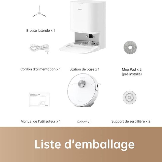 DreameBot L10 Prime robot aspirateur laveur