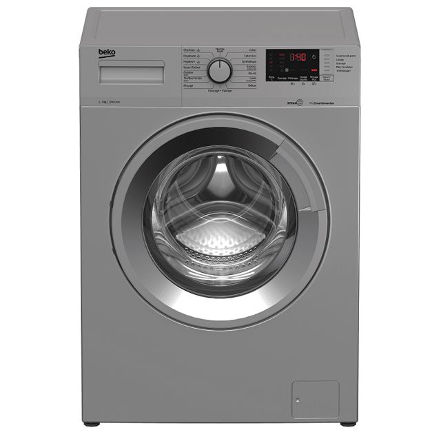 Beko lave linge 7kg 1200 tr min WUE7612XSS