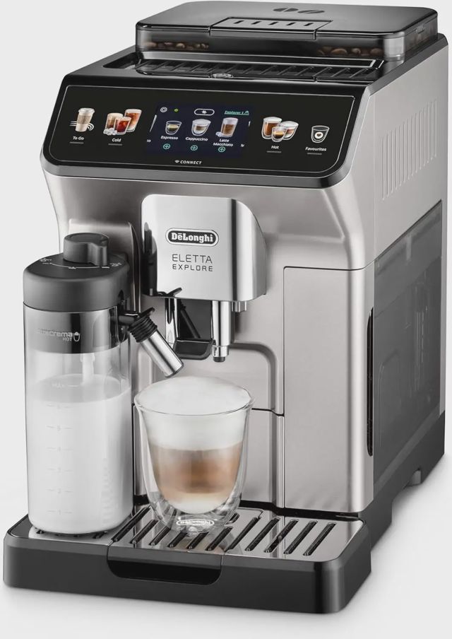 DeLonghi Eletta Explore ECAM450.65.S Café Broyeur