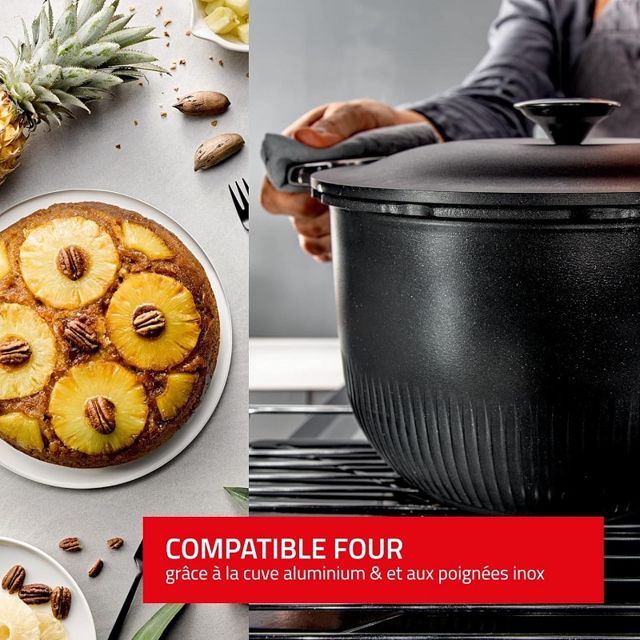 Seb cocotte minute 6L fonte noir P4810700