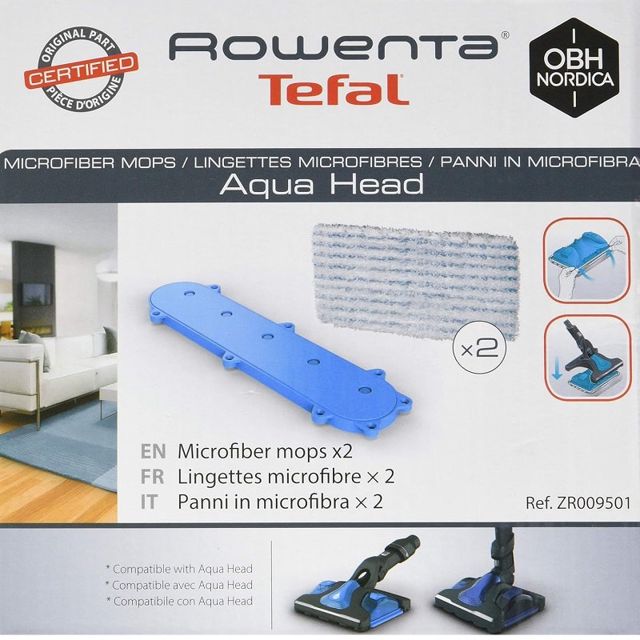 Rowenta Lingettes microfibres aspirateur ZR009501