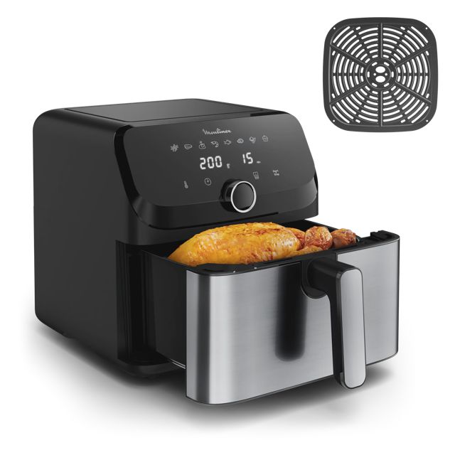 Moulinex friteuse Easy Fry Mega 7.5 L 8 programmes