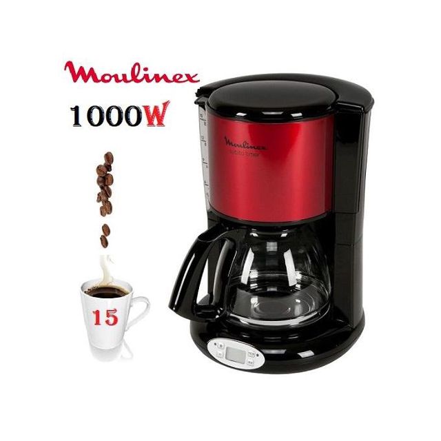 Moulinex Cafetière Programmable Subito15t FG362D10