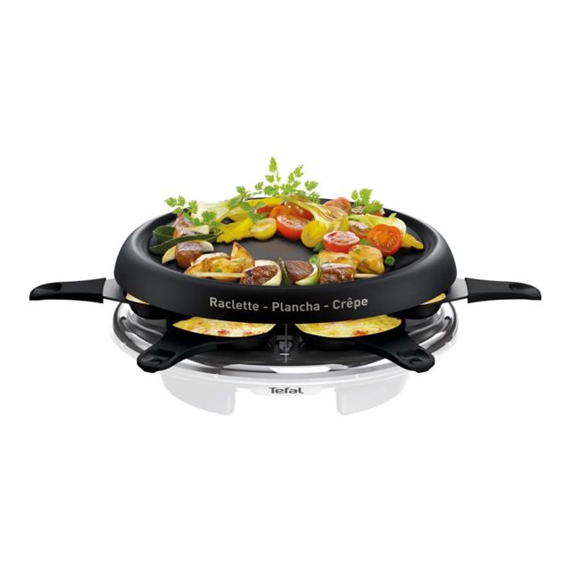 Tefal raclette colormania 6 coupelles RE151110