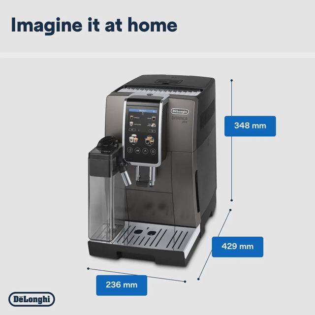 Delonghi cafétiere dinamica plus titanium FEB3895.TB
