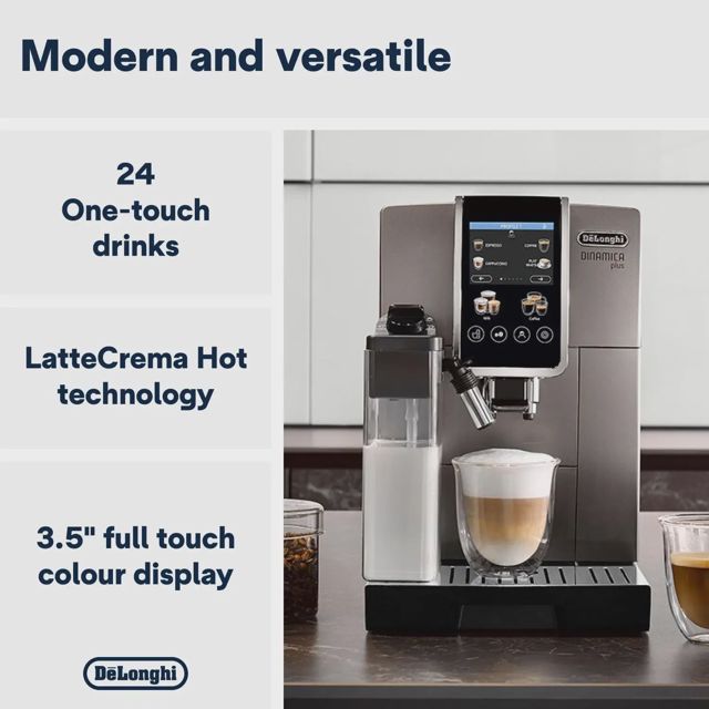 Delonghi cafétiere dinamica plus titanium FEB3895.TB