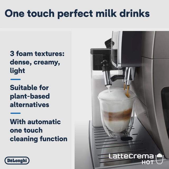 Delonghi cafétiere dinamica plus titanium FEB3895.TB