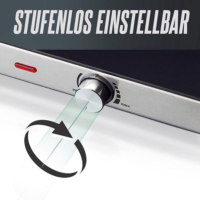 HEINRICH'S double plaque de cuisson HDK 8696
