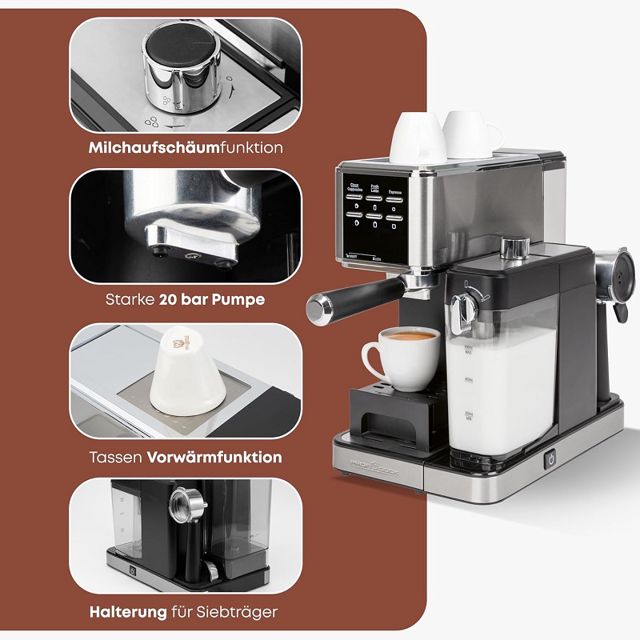 ProfiCook cafétiere 2en1 PC ES 1266