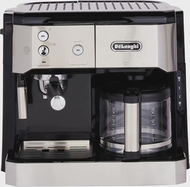 Delonghi machine à café cafétiere métallique 2en1 BCO421.S