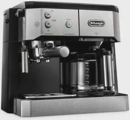 Delonghi machine à café cafétiere métallique 2en1 BCO421.S