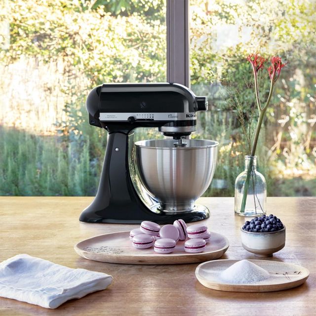 KitchenAid pétrin noir 4.3L 5K45SSEOB