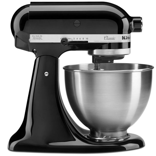 KitchenAid pétrin noir 4.3L 5K45SSEOB