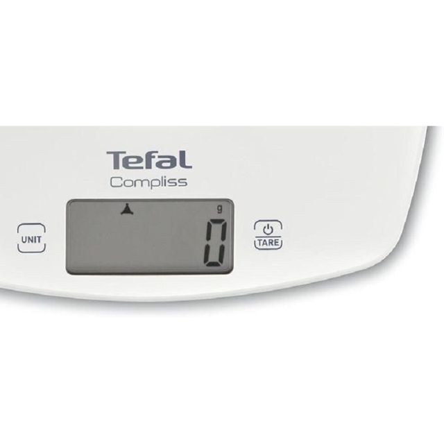 Tefal balance cuisine 5kg et 1g BC1000V1 Blanc