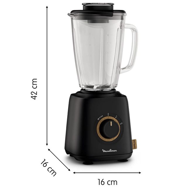 Moulinex blender eco conçu noir LM46EN10