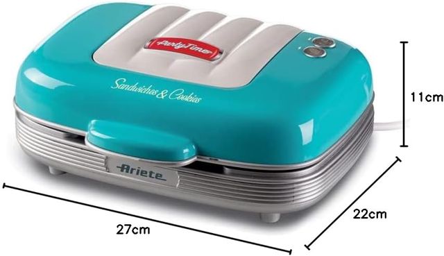 Ariete gaufrier 1972 Sandwiches Cookies 700 w