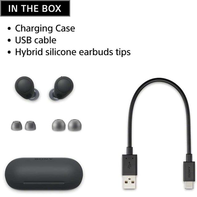 Sony écouteurs Bluetooth blanc WF-C700N