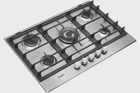 Whirlpool plaque encastrable 5feux GMWL 758/IXL