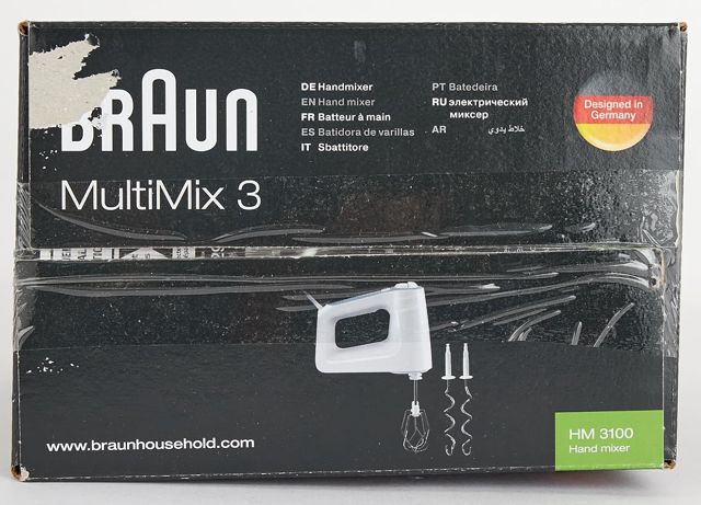 Batteur à main braun multimix HM3100