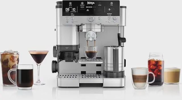 Ninja machine à café Luxe  broyeur à grains ES601EU