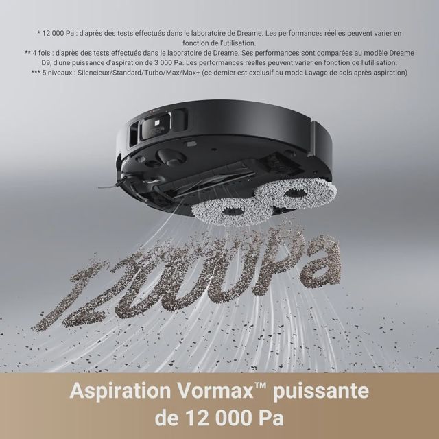 ROBOT ASPIRATEUR LAVEUR DREAM X40 ULTRA