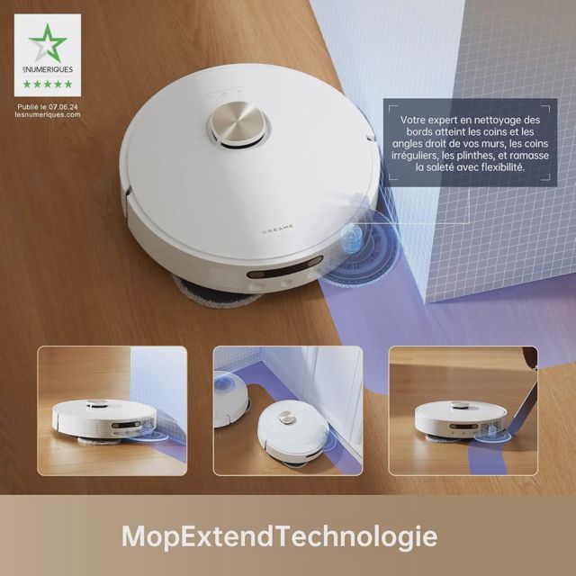 DREAME L10s Pro Ultra Heat Robot Aspirateur Laveur