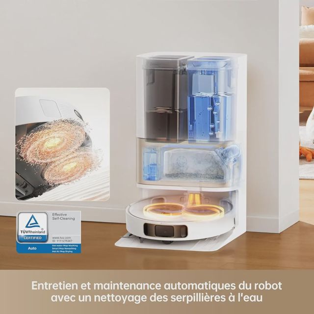 DREAME L10s Pro Ultra Heat Robot Aspirateur Laveur