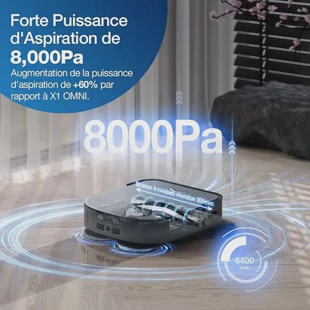 ECOVACS DEEBOT X2 OMNI Aspirateur laveur