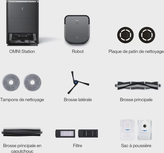 ECOVACS DEEBOT X2 OMNI Aspirateur laveur